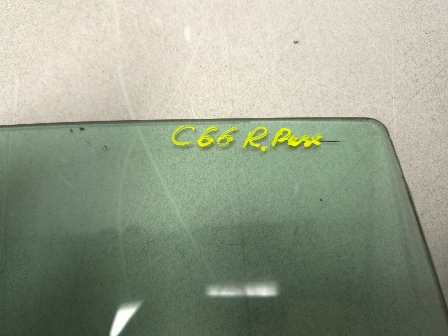 2012 Hyundai Sonata Rear Passenger Door Window Glass OEM
