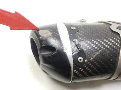 2008-2016 Yamaha R6 Exhaust Yzfr6 Two Brothers Racing 1-r Slip-on Carbon Fiber