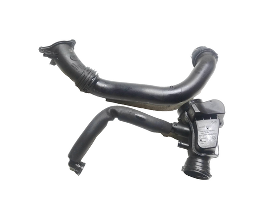 2018 BMW 330ix Air Intake Duct W/ Intercooler Pipe Pair OEM 76k Miles