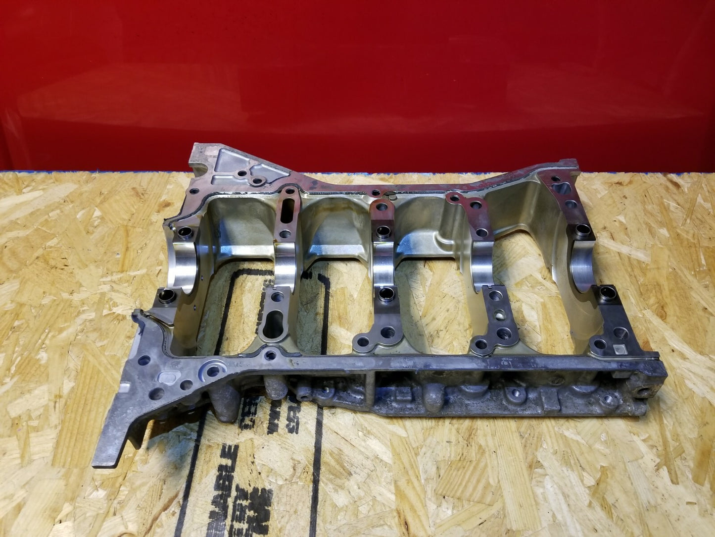 2017 Nissan Rogue 2.5l Crankshaft Bracket Support Plate OEM