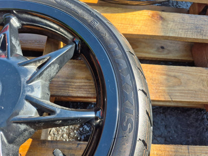 2022 Piaggio Liberty 150 Wheel Rim W/tire Front & Rear Pair OEM
