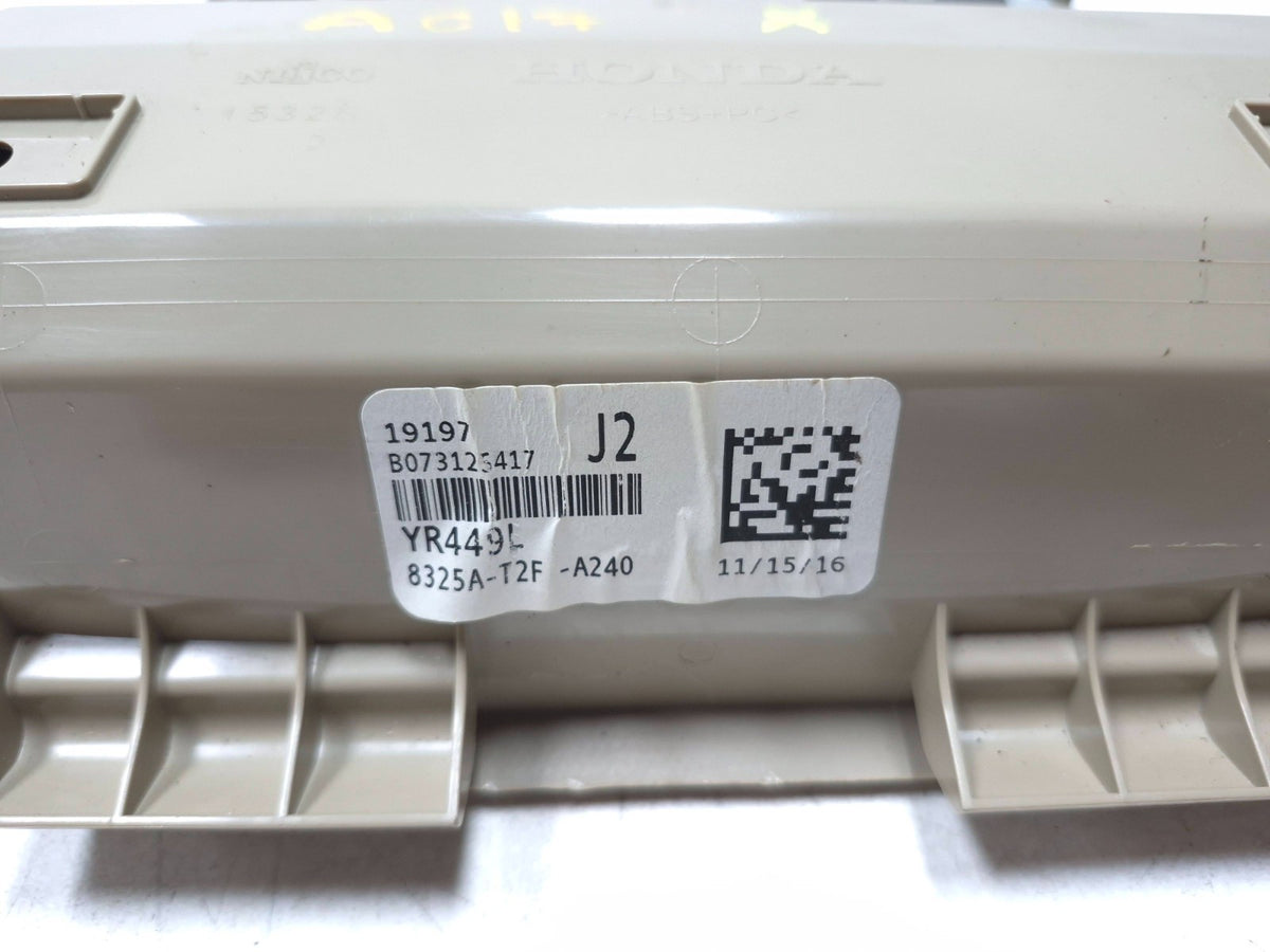 2017 Honda Accord Overhead Console Dome Lamp OEM