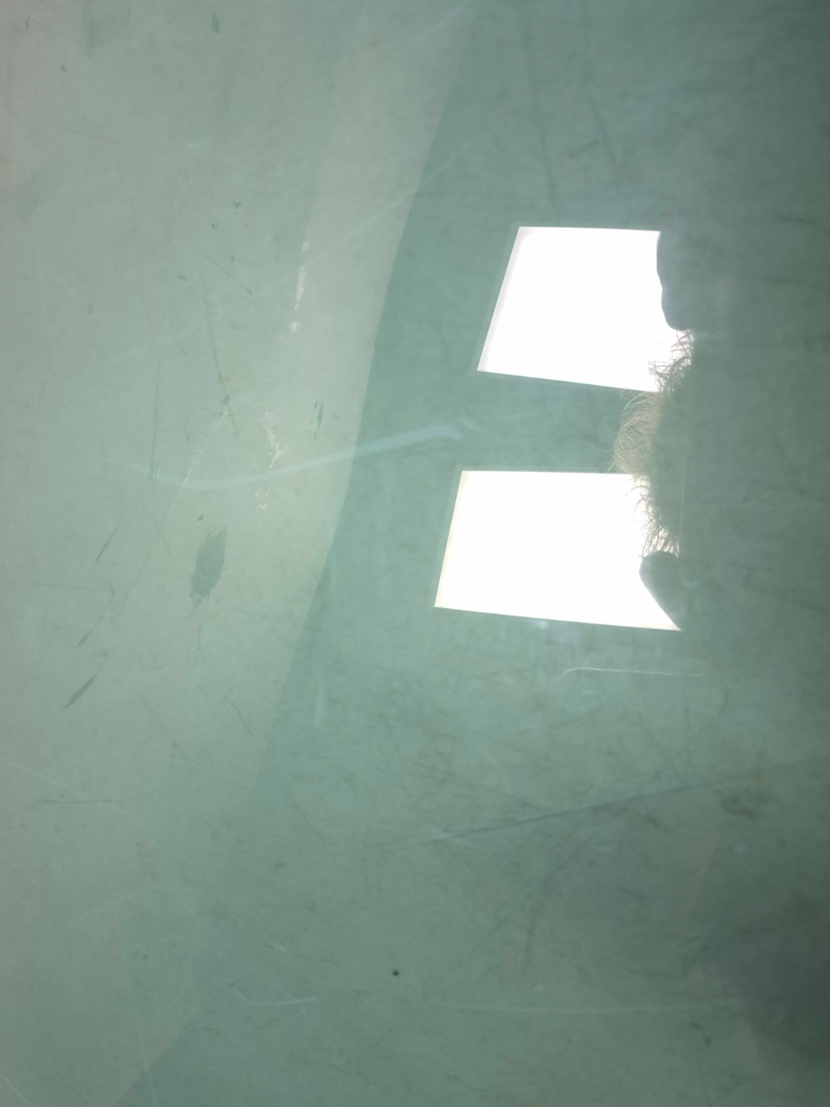 2008 BMW X6 E71 Rear Door Window Glass Driver Side Left OEM