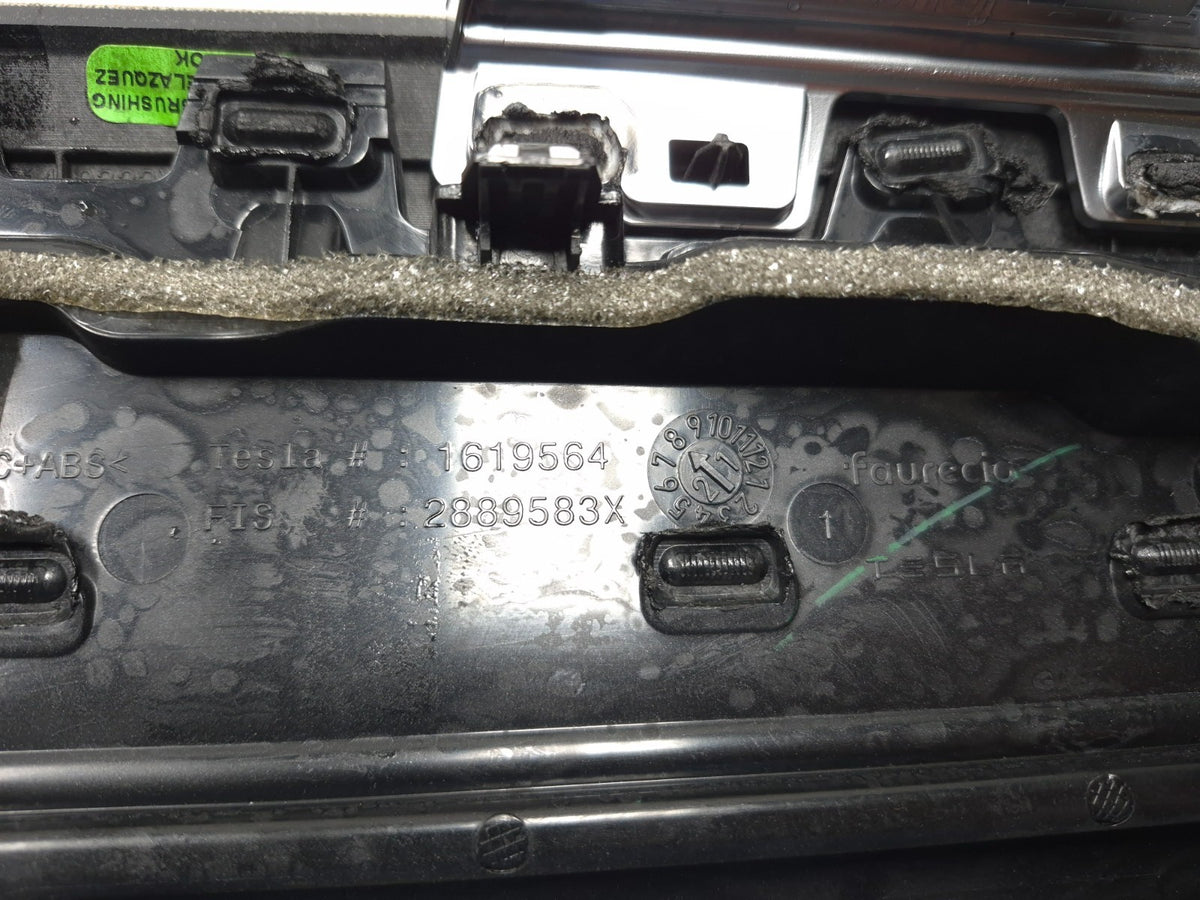 2021 Tesla Model 3 Y Dash Instrument  Panel Trim Wood OEM