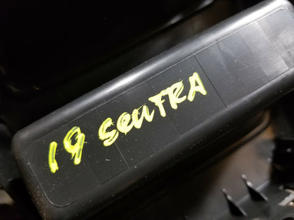 16 17 18 19 Nissan Sentra Center Console Rear Trim Panel Usb Charger OEM 49k