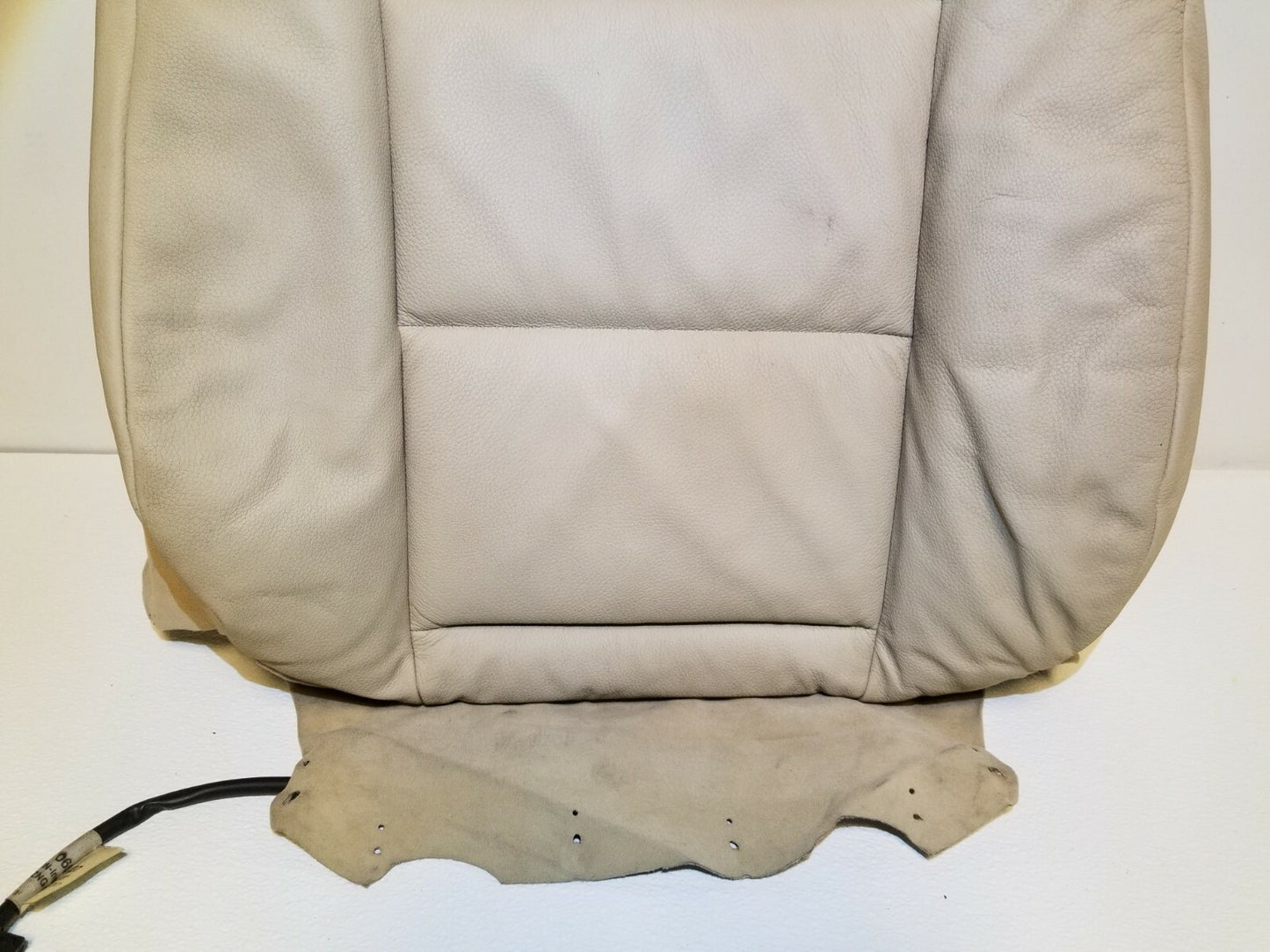 04 05 06 07 BMW 530xi E60 Front Seat Back Backrest Upper Driver Side Left OEM