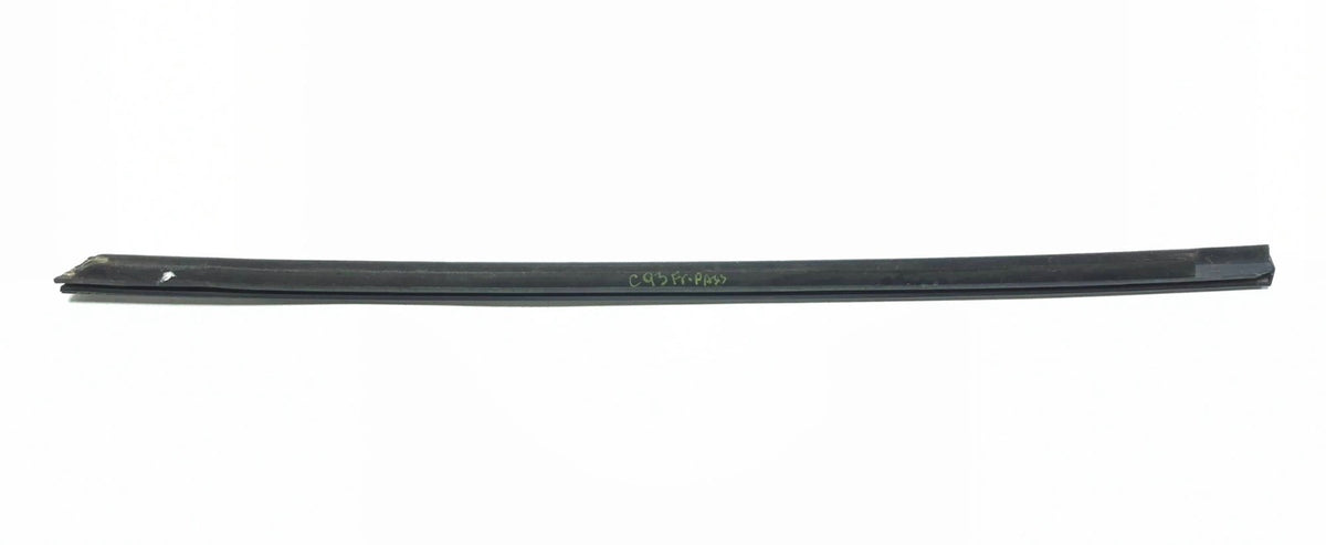2021 Tesla Model 3 Front Door Window Belt Molding & Body Seal Passenger Side OEM