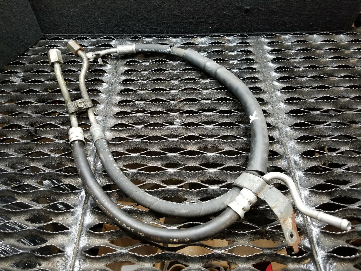 2012 Subaru Forester Power Steering High Pressure Hose Line OEM