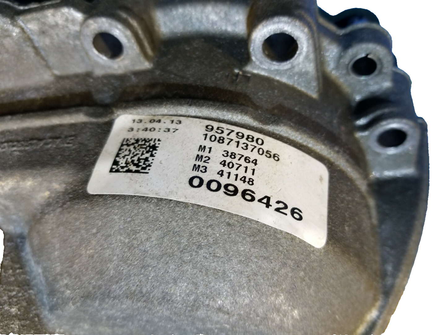 2013 Audi A4 Differential Transfer Case Adapter OEM
