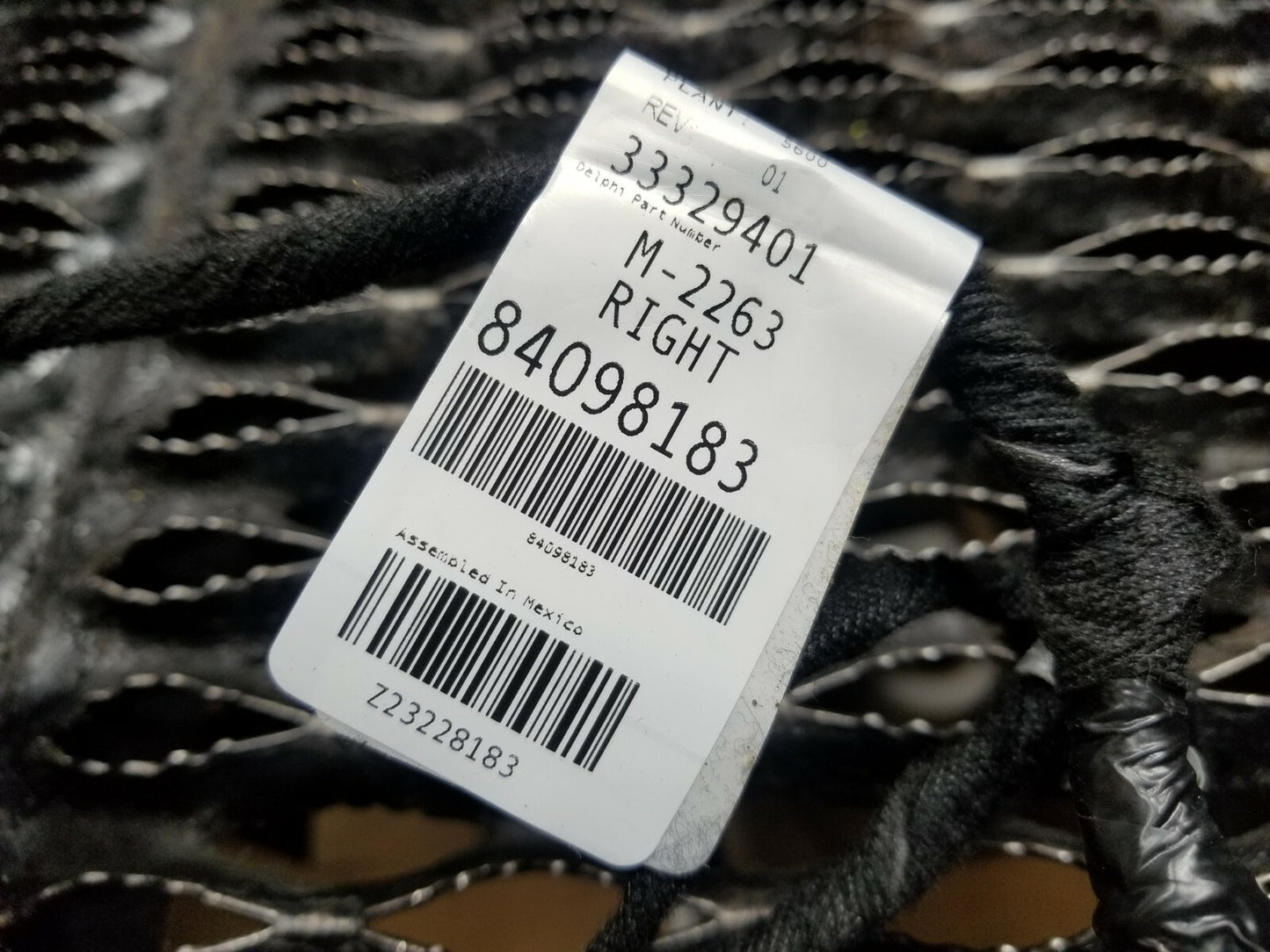 16 17 18 19 Chevrolet Malibu Rear Right Passenger Side Door Wire Harness OEM 3k