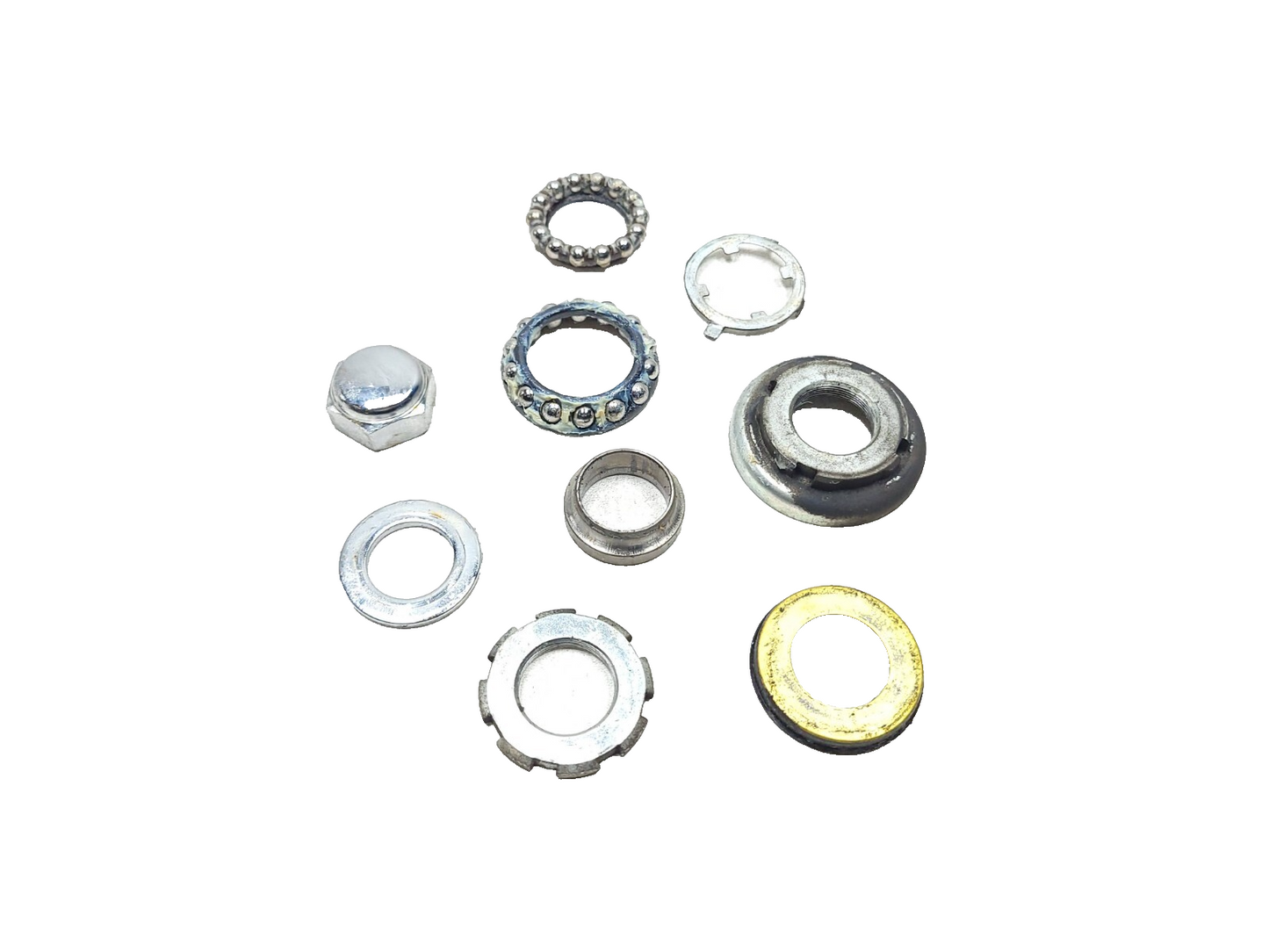 2007-2014 Honda Vt750 Shadow Spirit Triple Tree Hardware Bearing Nut Thread OEM