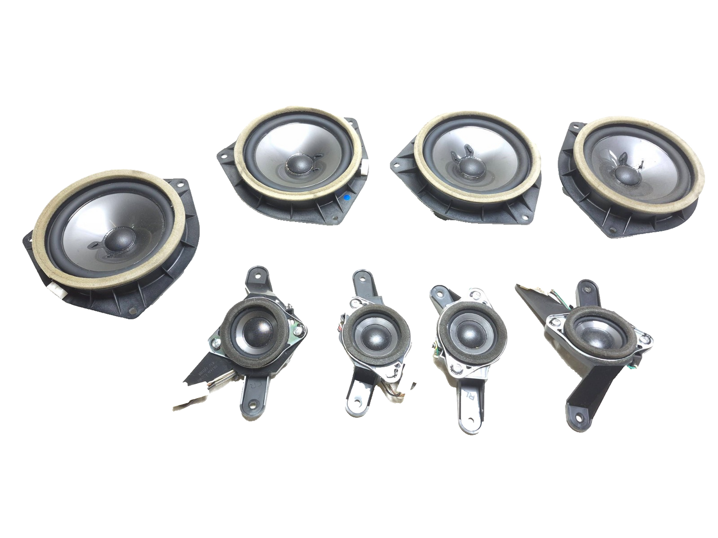 2009 Lexus IS250 Audio Speaker & Tweeter 8pcs OEM