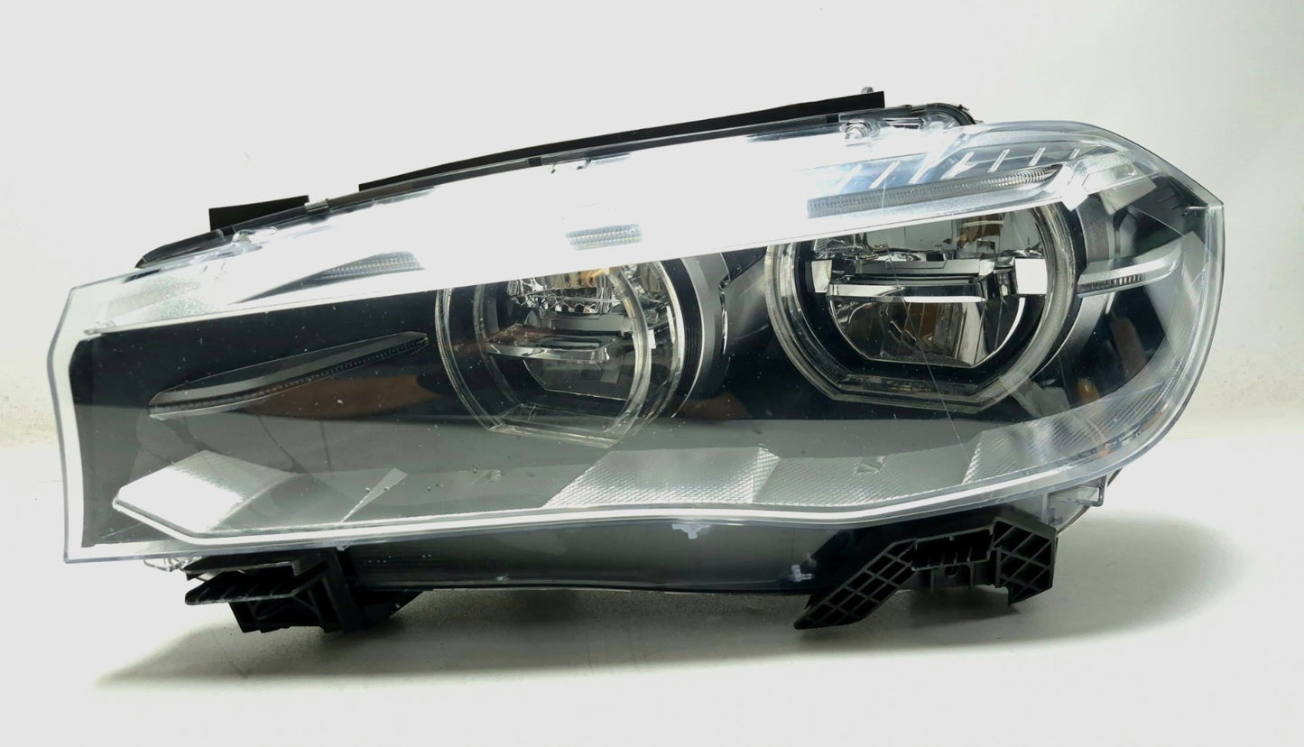 16 17 18 BMW X5 X5m Headlight Left Driver F15 F85 Led Adaptive Complete OEM