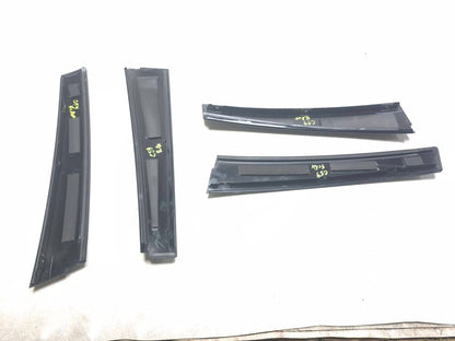 2008 Acura Tl Door Applique Pillar Molding Front & Rear 4pcs OEM