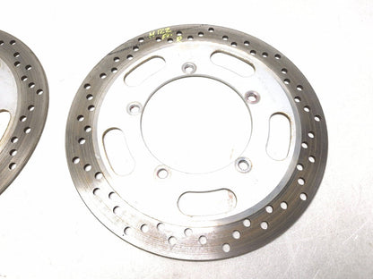 2003 Kawasaki Vulcan Vn1600 Front & Rear Brake Disc 3 Pcs OEM