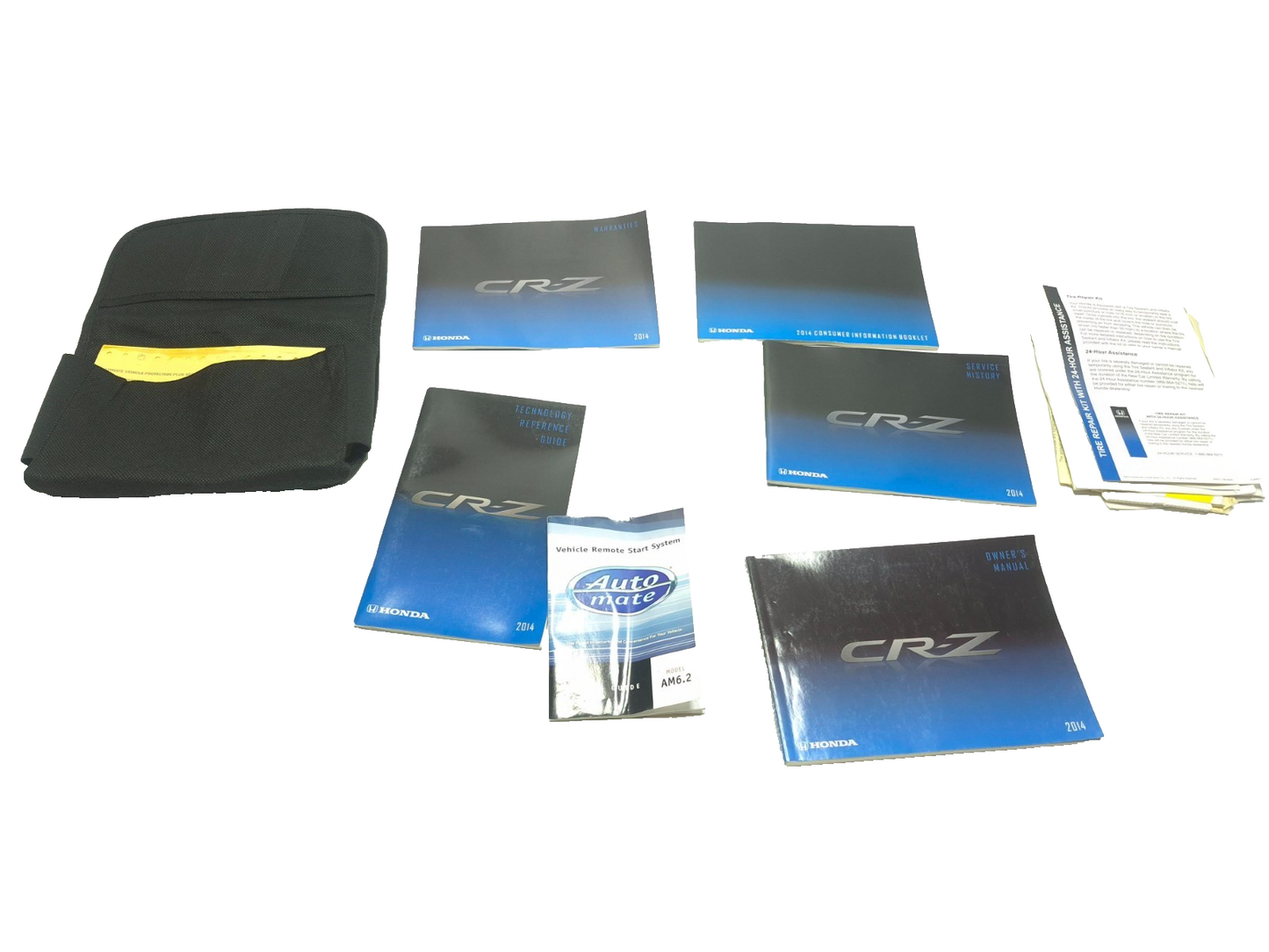 2014 Honda Cr-z Owner's Manual Book & Case OEM