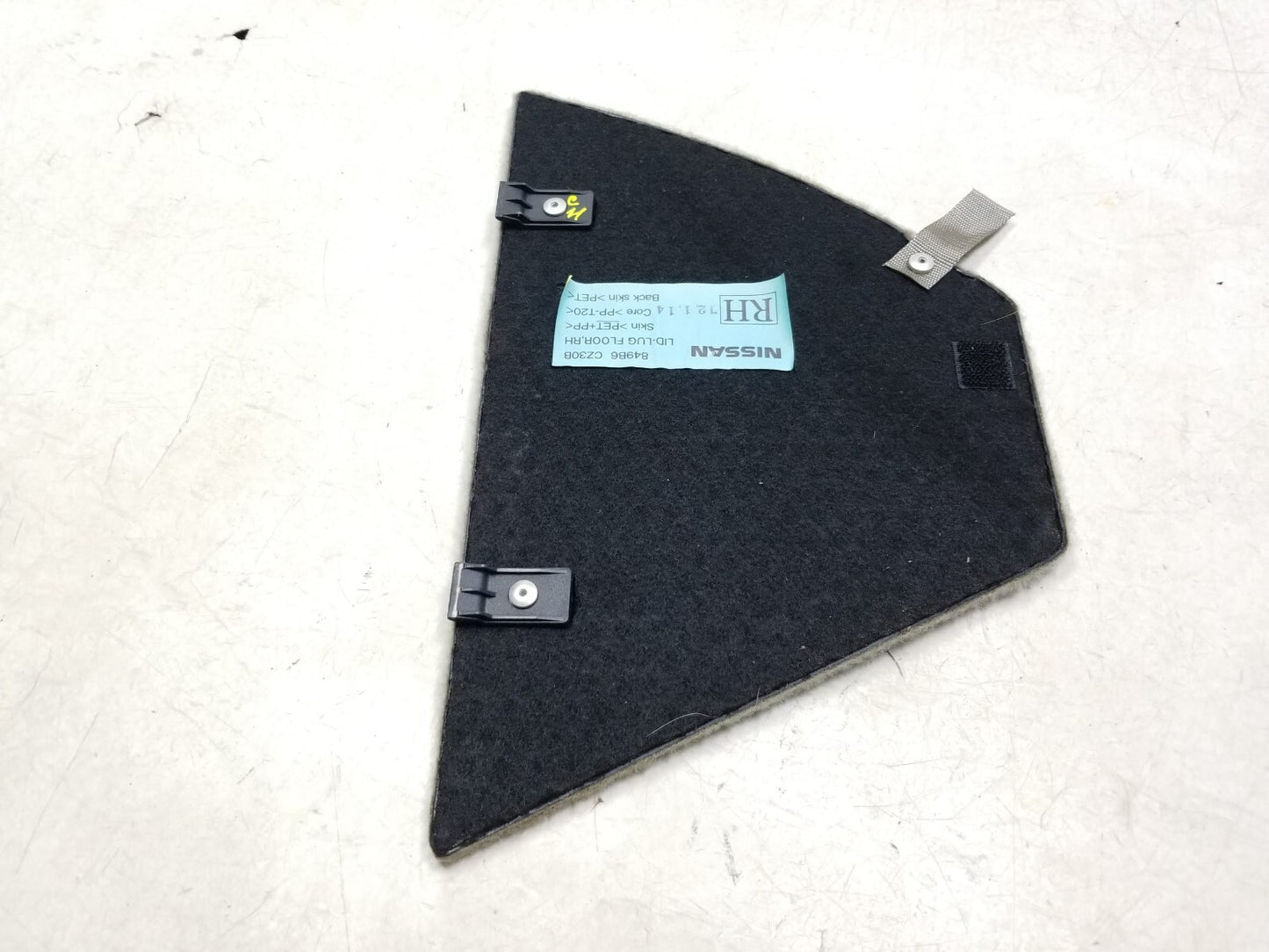 2008 - 2015 Nissan Rogue Rear Luggage Floor Carpet Cover  Left & Right OEM