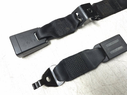 2013 BMW 328i F30 Rear Seat Belt Buckle 3 Pcs OEM