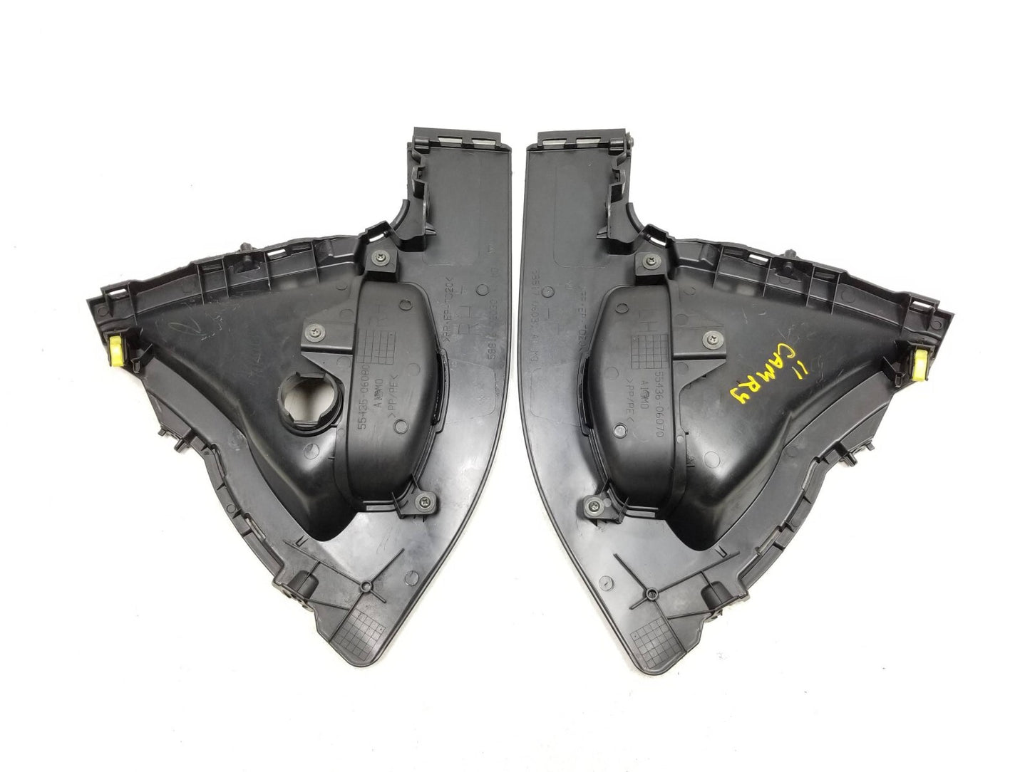 2007-2011 Toyota Camry Pocket Console Trim Kick Panel Left & Right OEM