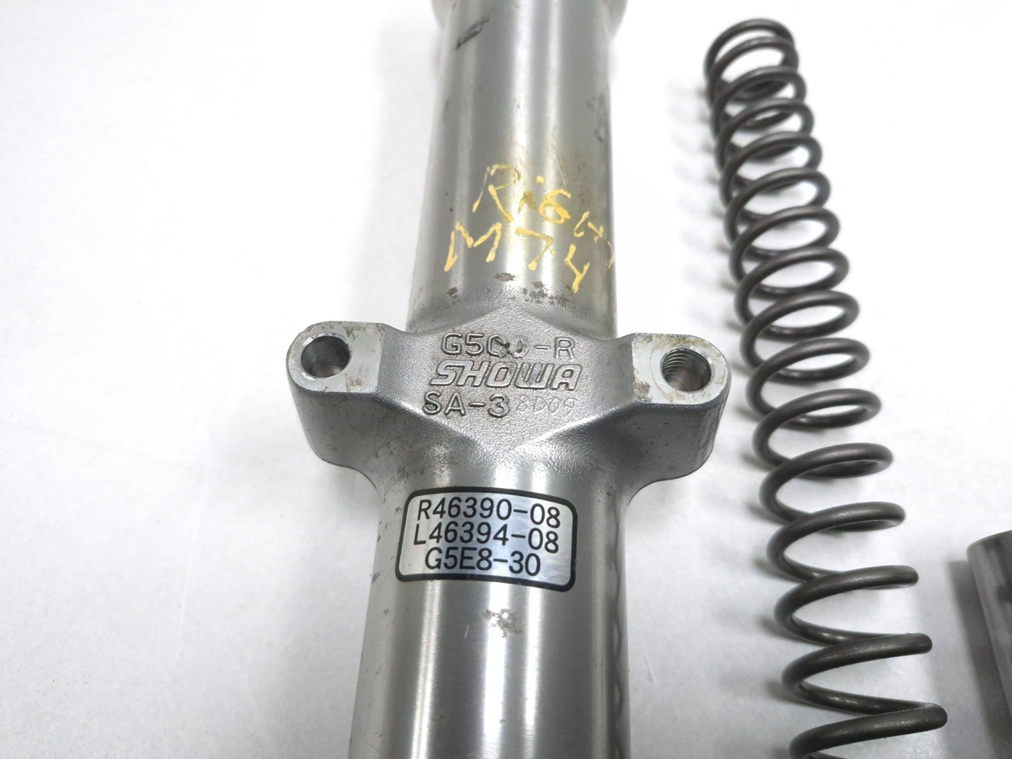 2009 Harley Sportster Xl883l Front Fork Tube Lower & Springs Dampers Hardwareoem