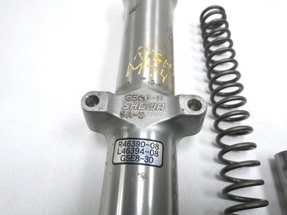 2009 Harley Sportster Xl883l Front Fork Tube Lower & Springs Dampers Hardwareoem