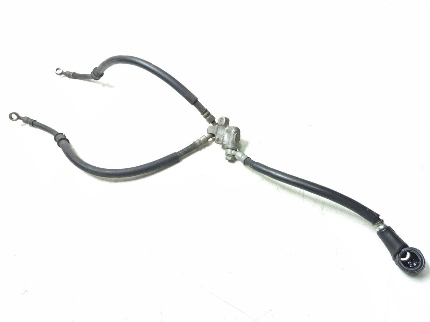 1991 Yamaha Fzr600r Front Brahe Hose Joint Line Pipe OEM