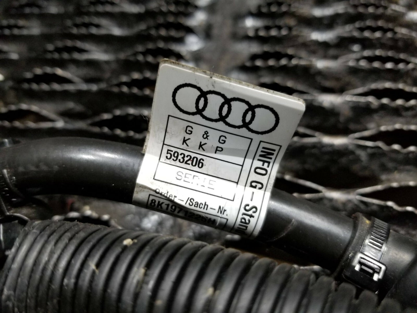 2013 2014 2015 2016 Audi A4 Sedan Positive Battery Cable / Harness Loom OEM