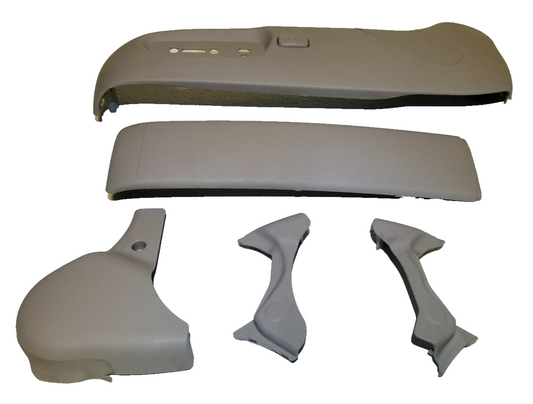 07 08 09 10 11 12 Acura RDX Front Left Driver Seat Side Trim Panel 5pcs OEM