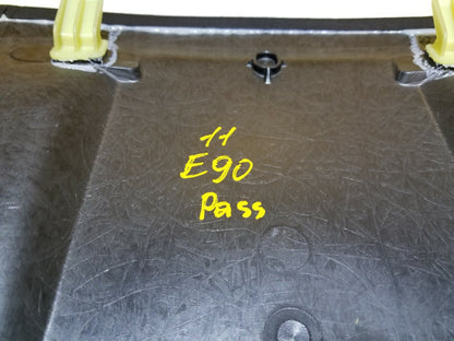 2011 BMW 328xi Front Passenger Seat Back Cover Panel OEM