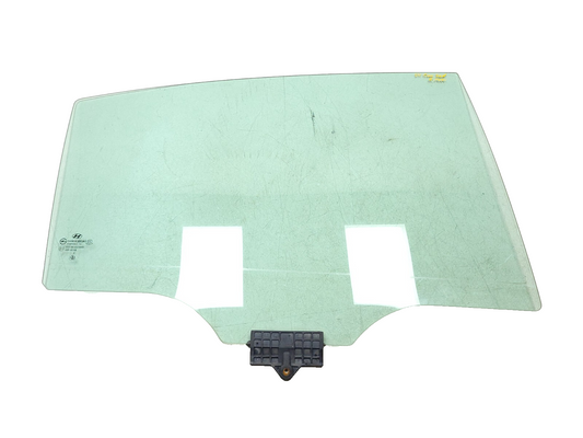 09 - 14 Hyundai Genesis Door Window Glass Rear Passenger Side OEM Sedan