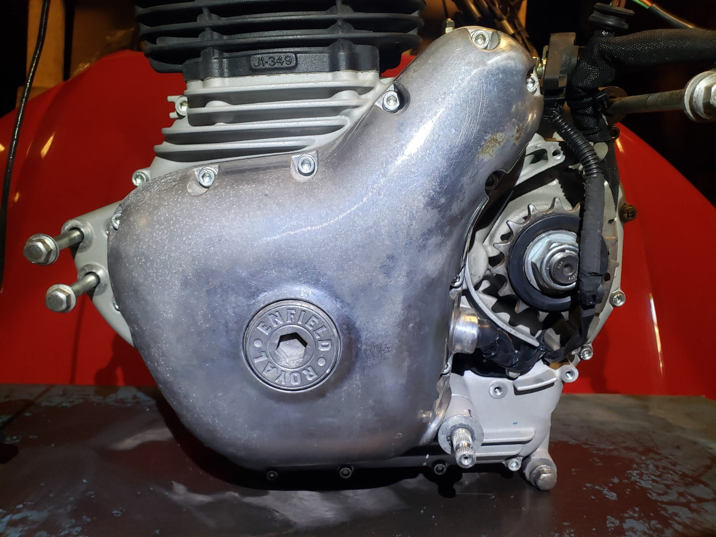 2024 Royal Enfield Bullet 350 Engine Motor OEM 4k