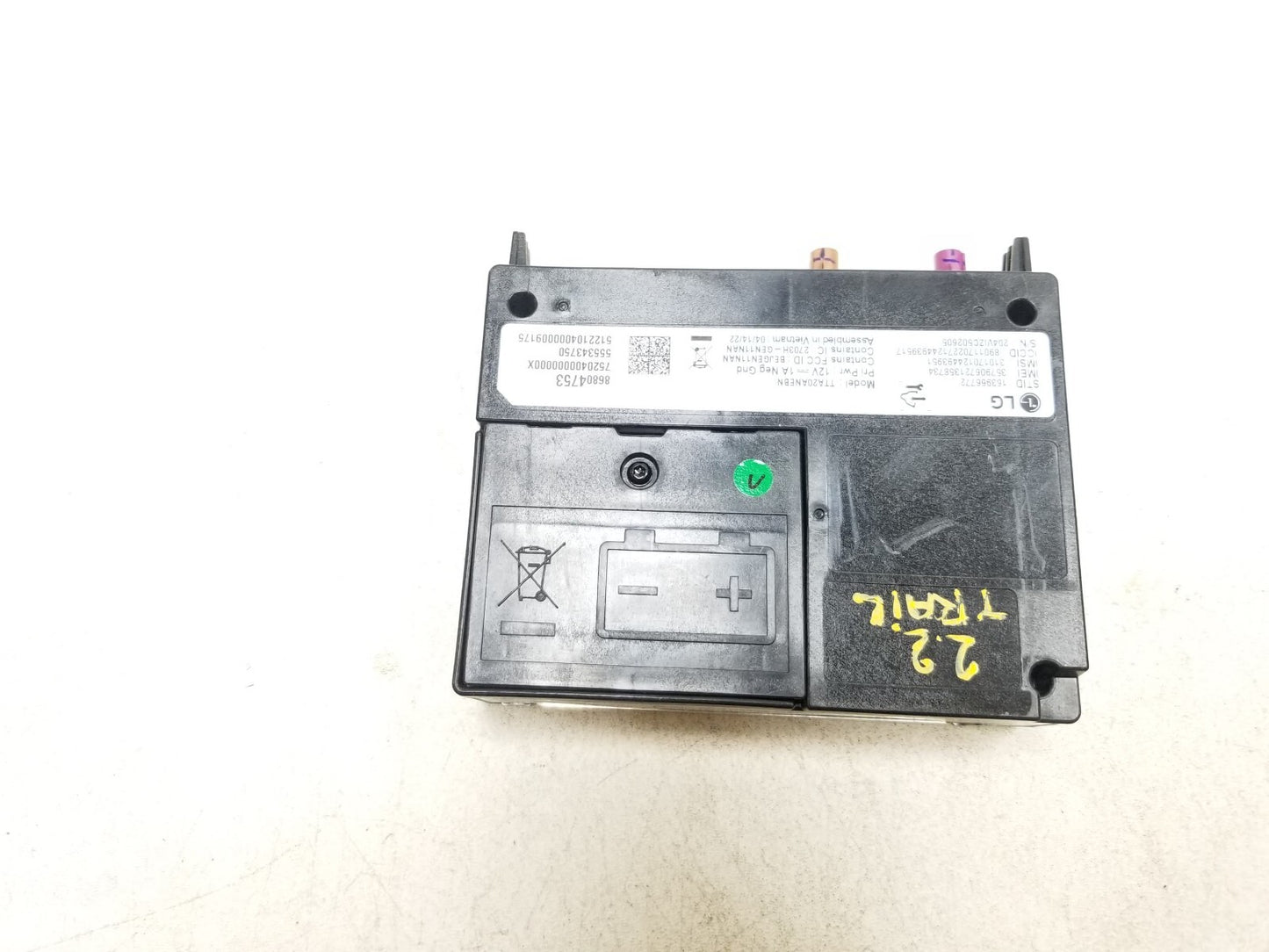 2022 Chevrolet Trailblazer Telematic Communication Control Module OEM