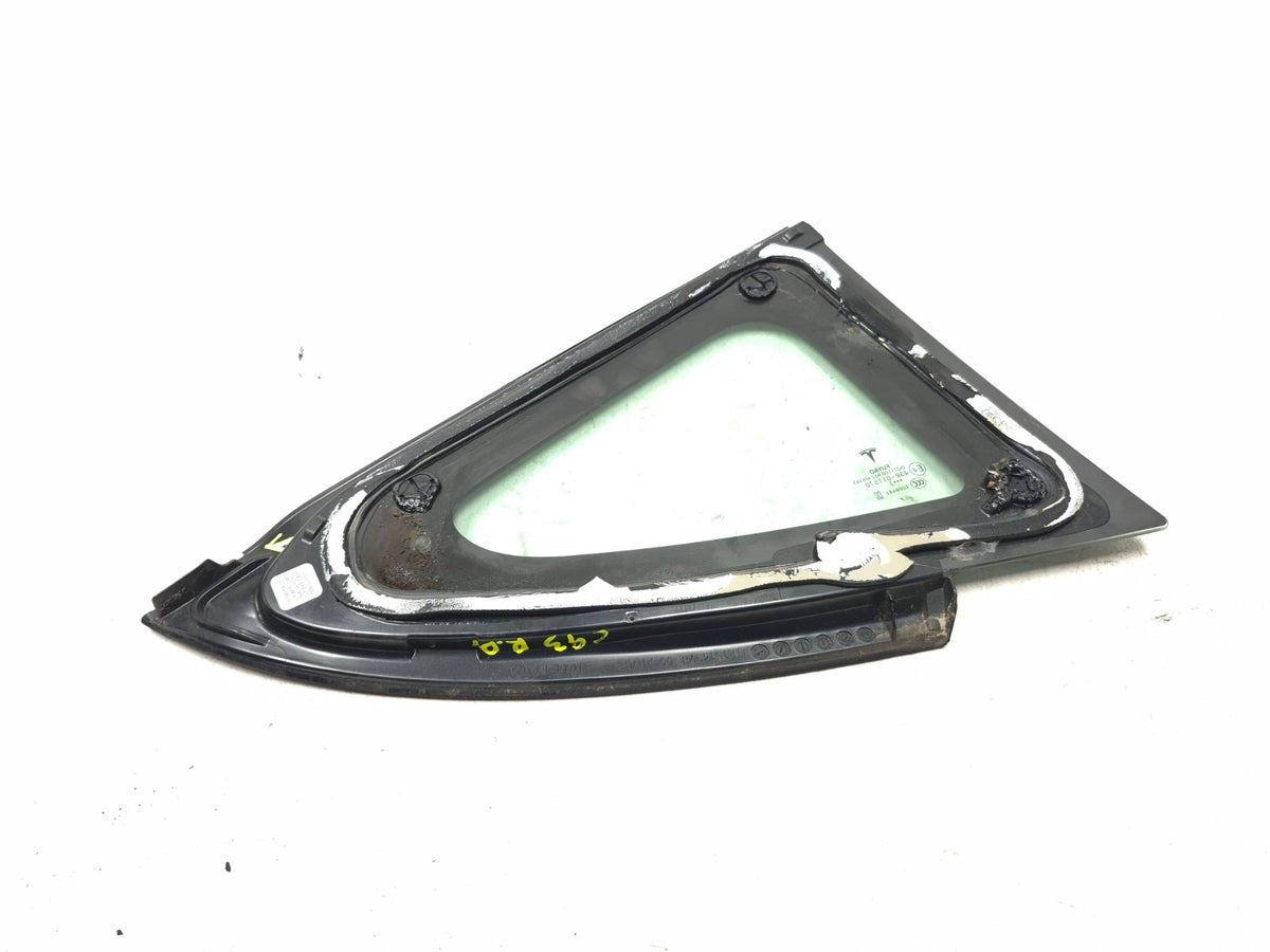 2021 Tesla Model 3 Rear Quarter Window Glass Driver Side Left OEM