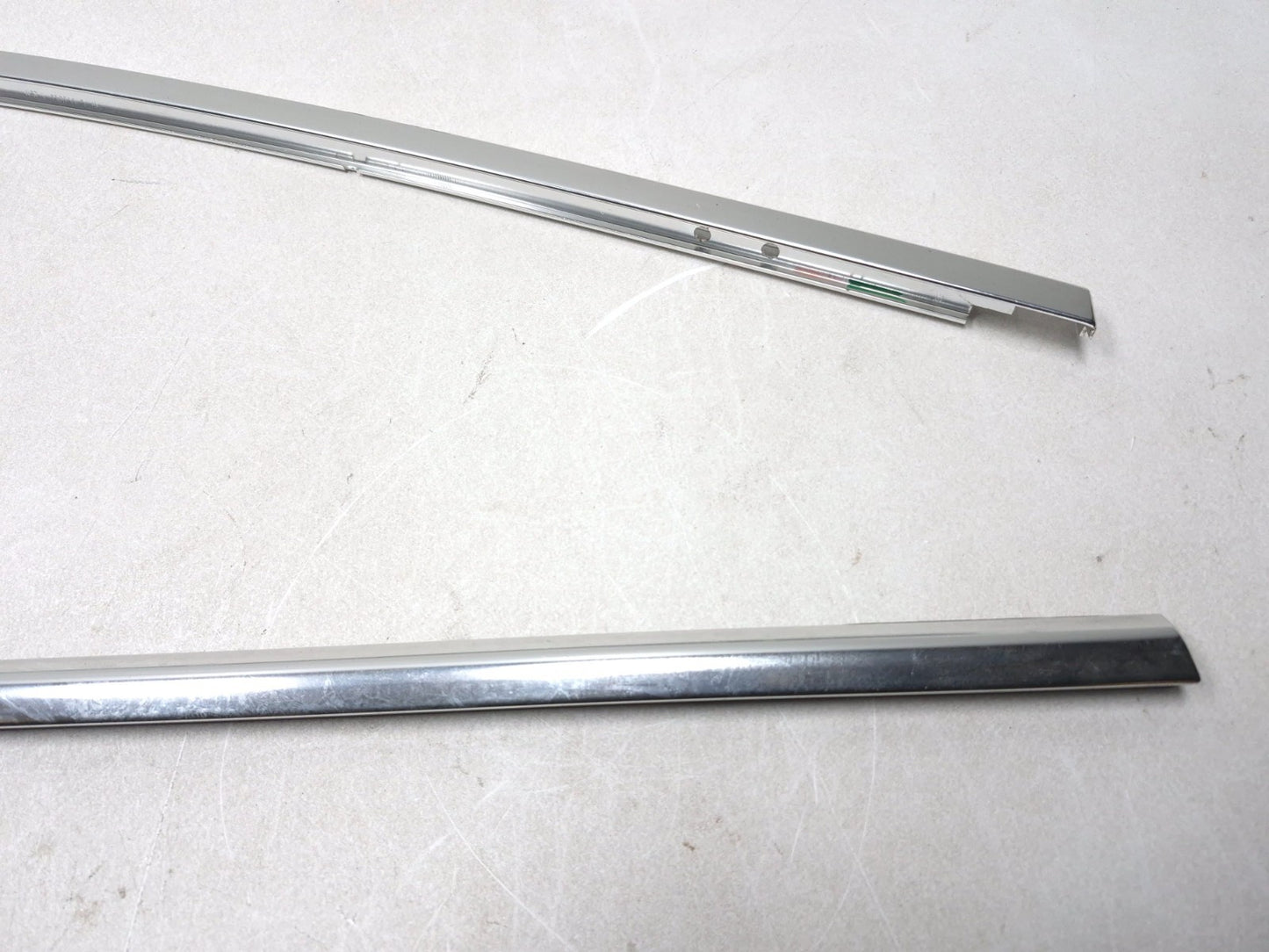 2011 BMW 535i F10 Rear Door Window Belt Molding Passenger Side Right OEM