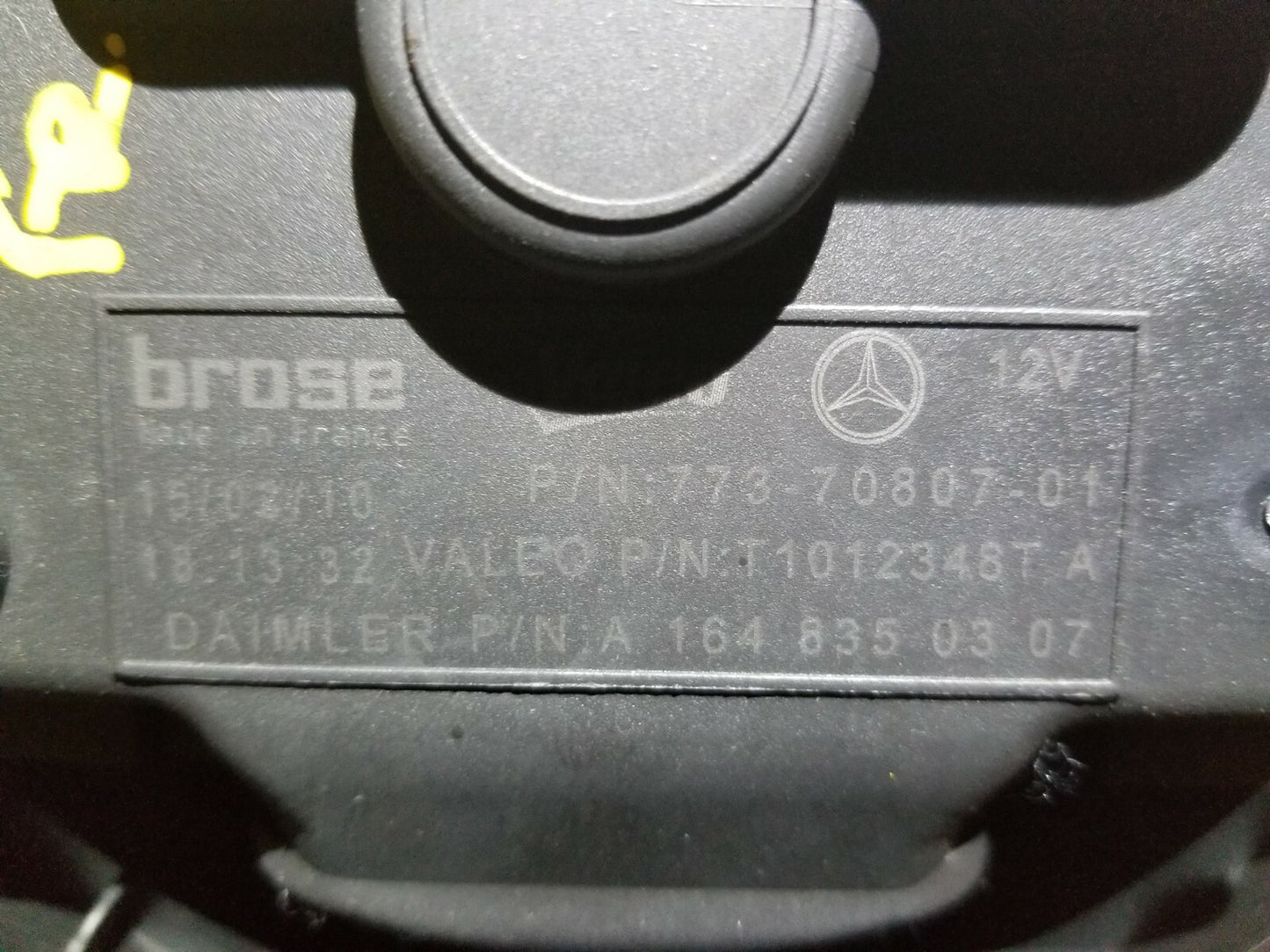 07 08 09 10 Mercedes-benz R350 Front Blower Motor OEM