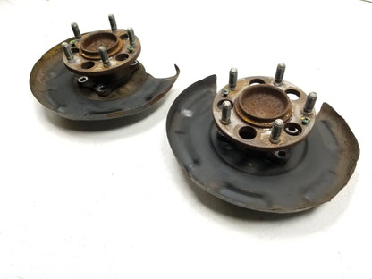 17 18 Kia Forte Rear Bearing W/ Brake Guard Pair OEM 49k Miles