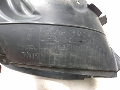 2012 Nissan Leaf Front Fender Liner Splash Shield Left & Right OEM