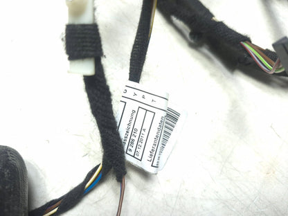 2013 BMW 328i F30 Rear Door Wire Harness Driver Side Left OEM