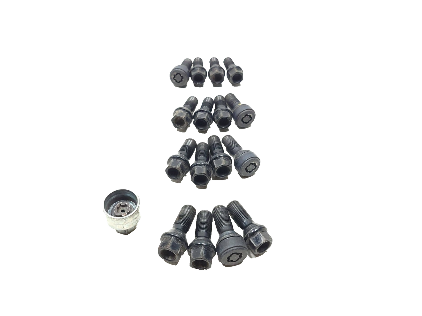 10-13 Mini Cooper R56 Wheel Lug Nut W/ Lock 20pcs  OEM 62k
