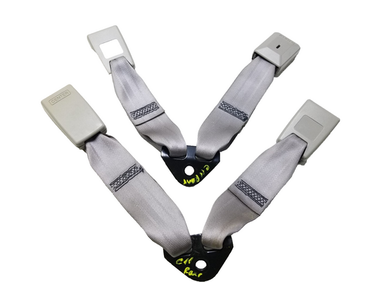 08-15 Nissan Rogue Rear Seat Belt Buckle Pair OEM ✅