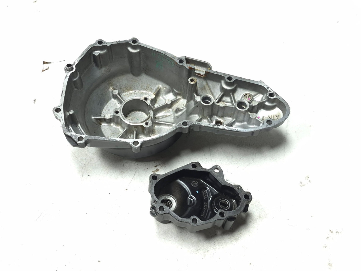 2022 Kawasaki Ninja 650 Ex650 Generator Side Cover & Gearbox Cover Pair OEM