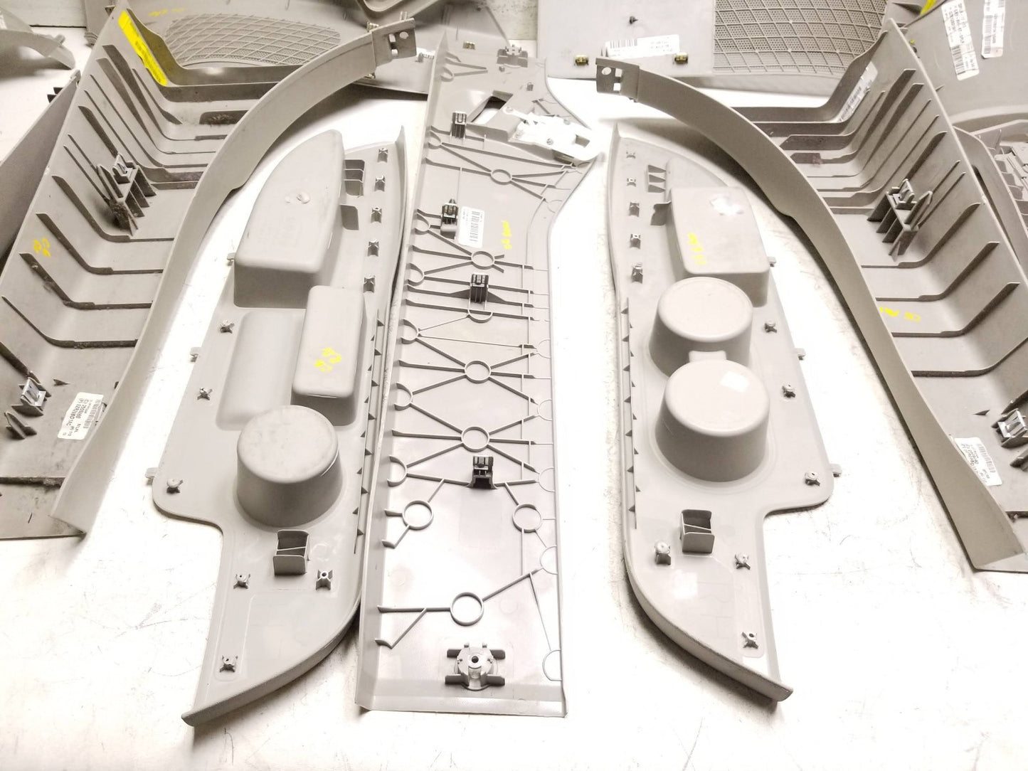 2011 - 2020 Dodge Grand Caravan B C Pillar Panel Cover Trim Set OEM