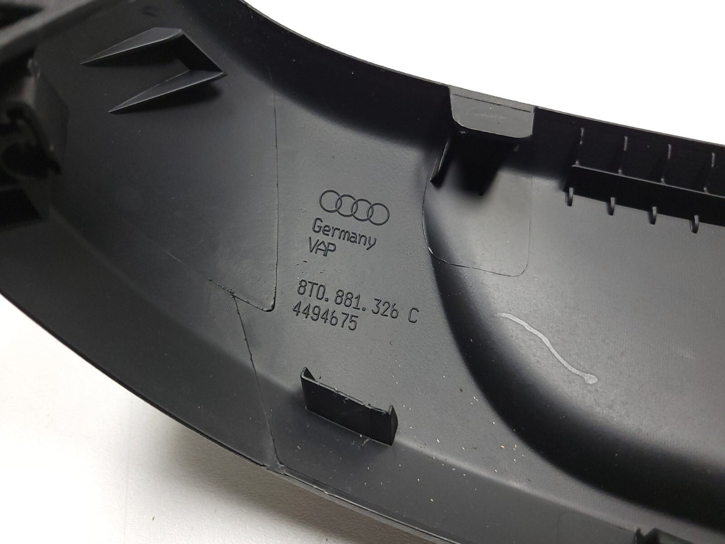 2011-2015 Audi A4 Seat Side Trim W/ Guide Sleeve Front Passenger Side Right OEM