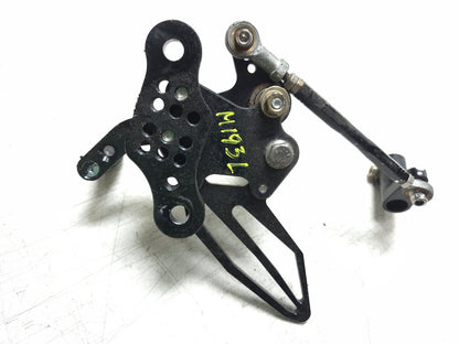 2019 Kawasaki Z400 Er400d Front Left Footrest W/ Gear Shift Lever Assy OEM