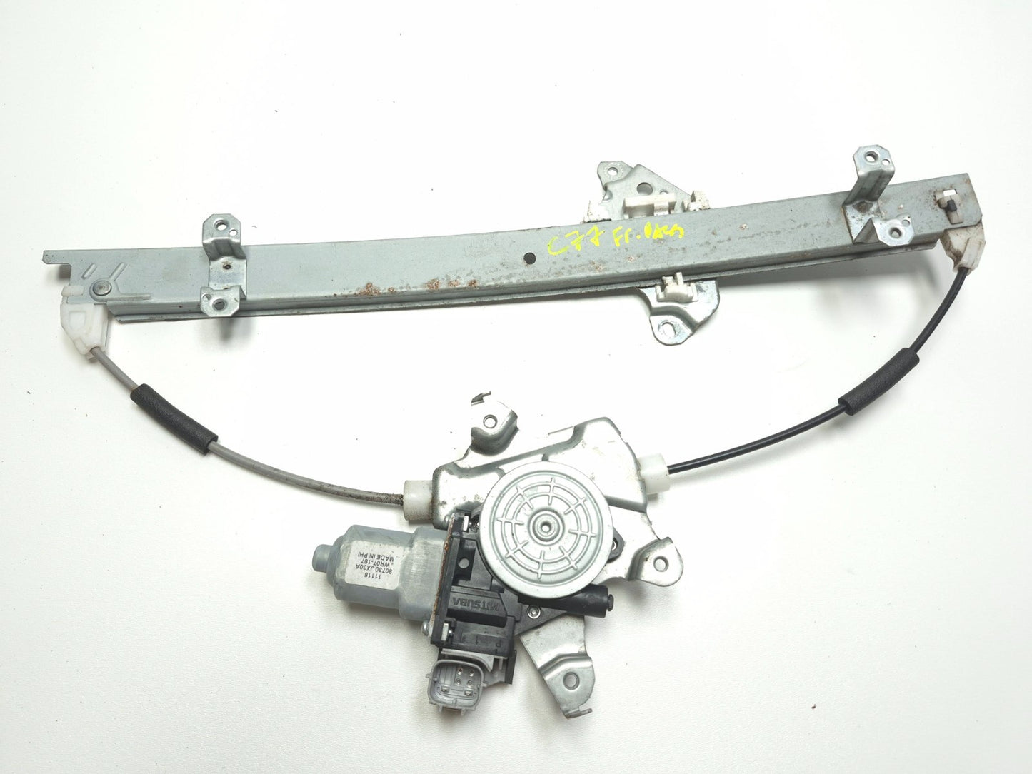 2012 Nissan Leaf Front Door Window Regulator & Motor Passenger Side Right OEM