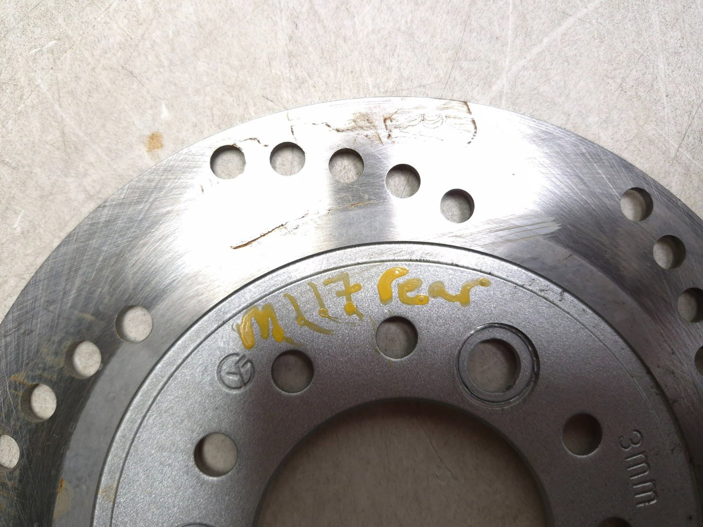 2025 Dongfang Df200stg Rear & Front Brake Disc Pair OEM