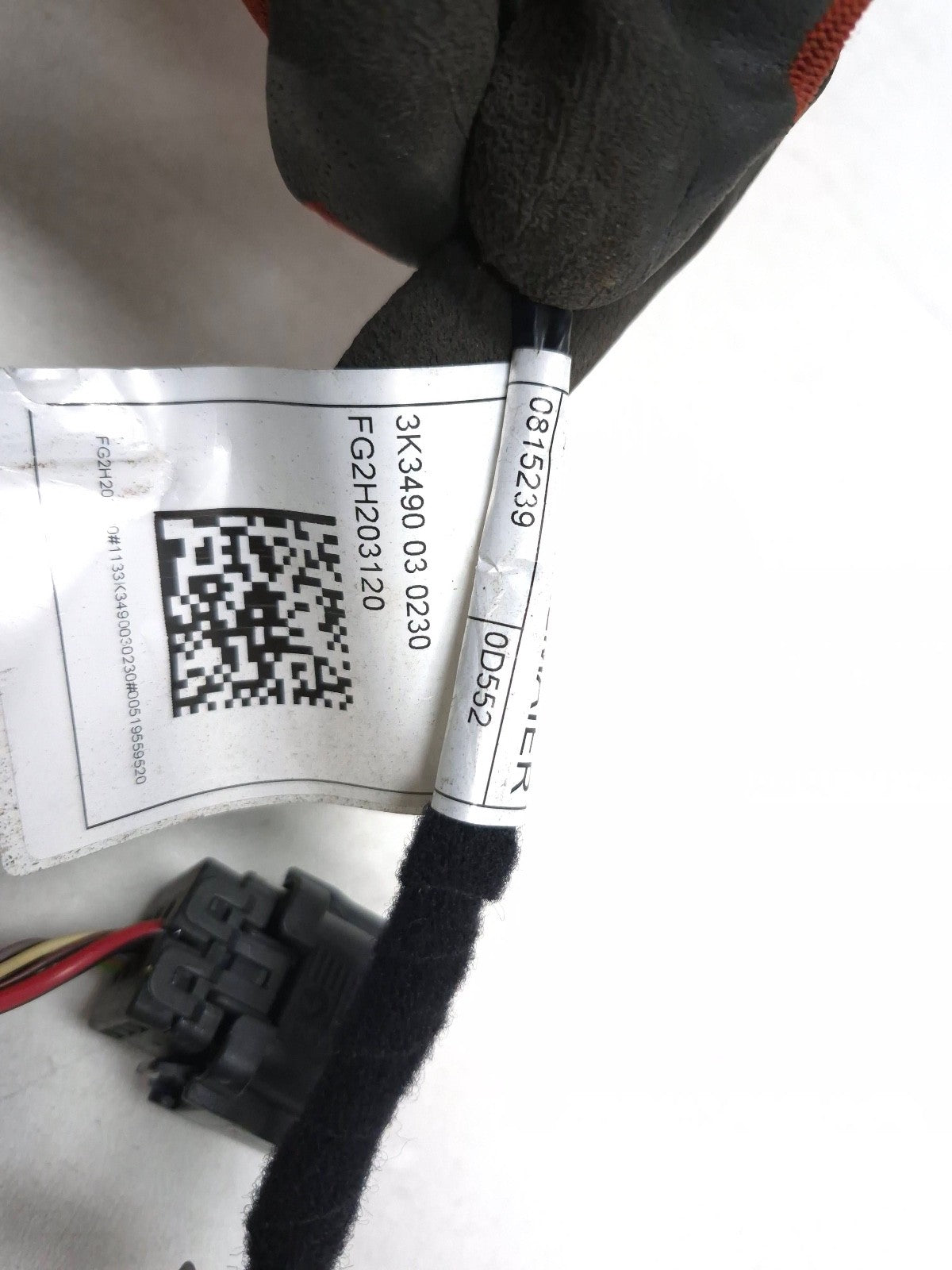 2014 Fiat 500l Door Wire Wiring Harness Front Passenger Side Right OEM