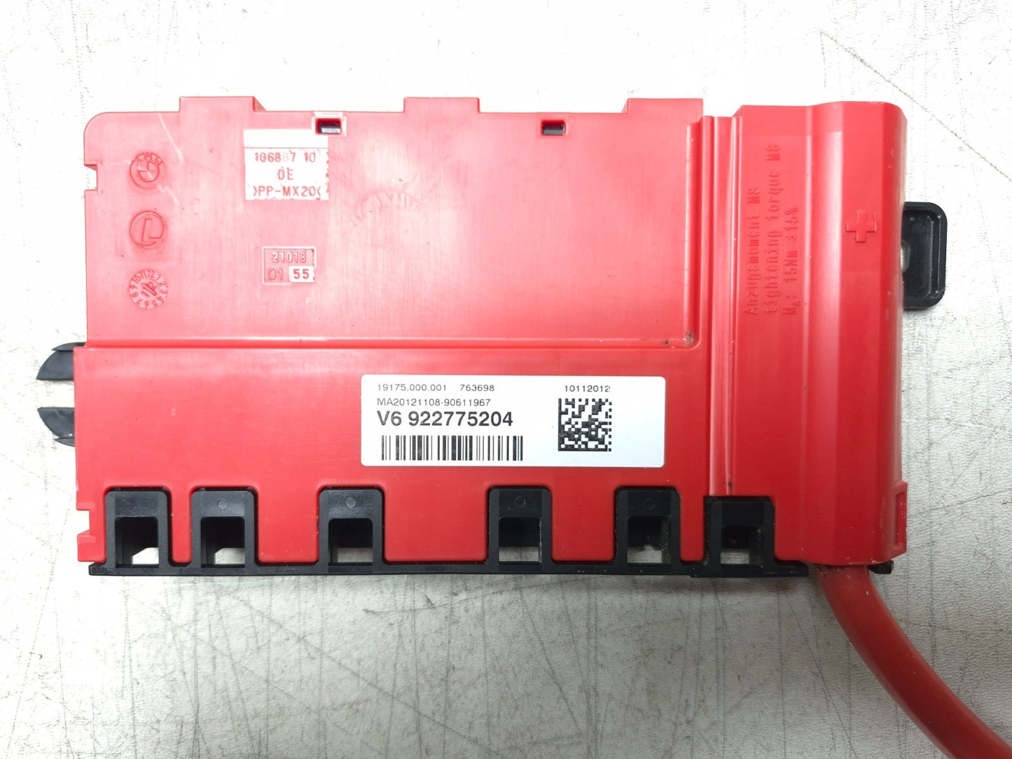 2013 BMW 328i F30 Power Distribution Control Fuse Box Module OEM