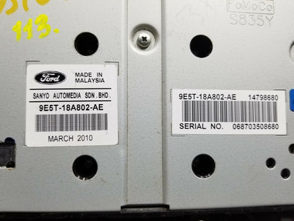 2010 Ford Fusion Radio Control Trim Panel OEM