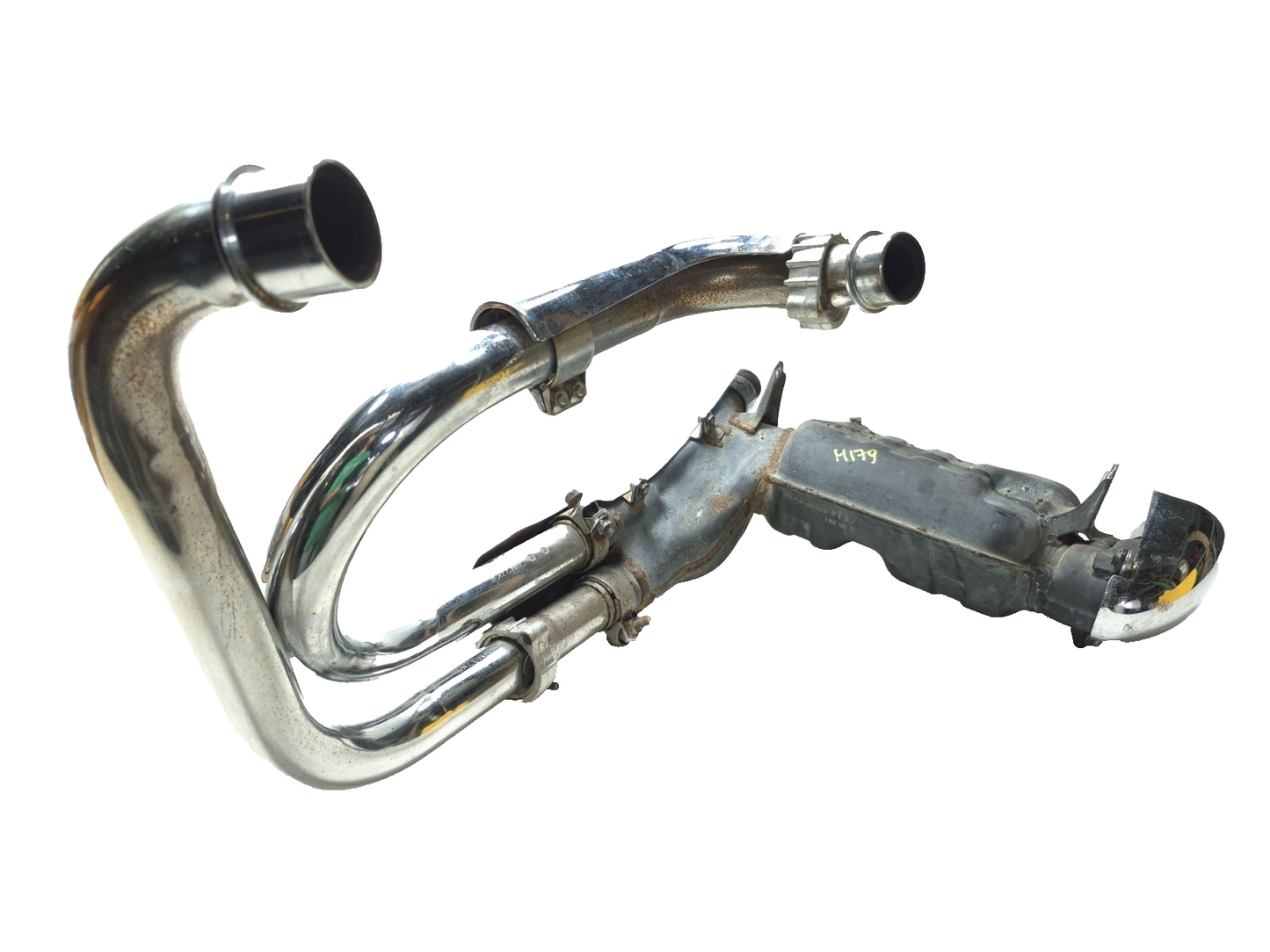 1985 Honda Shadow Vt500c Exhaust Header Pipe Assy OEM